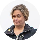 Henkilön kasvokuva.